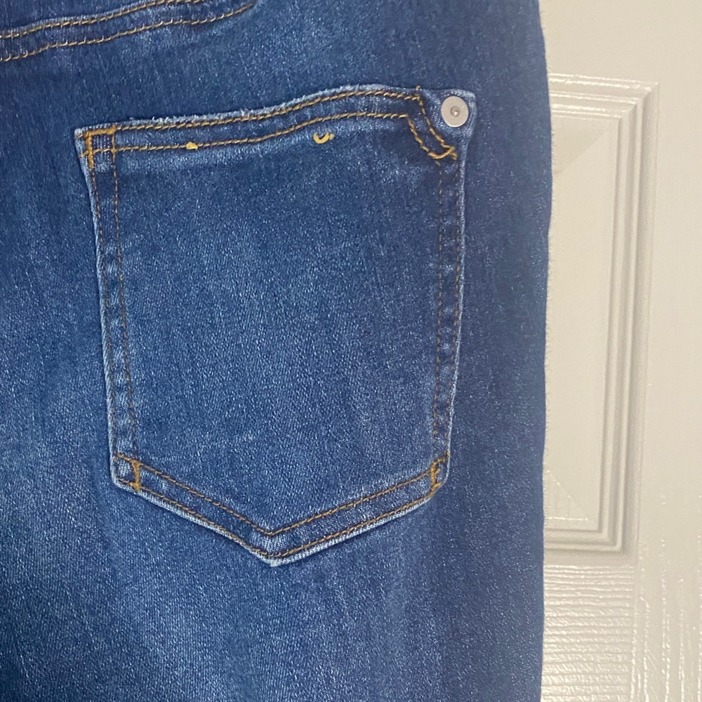 Anthropologie Pilcro and the Letterpress Denim Cropped Jeans. Size 28 petite - Picture 6 of 12